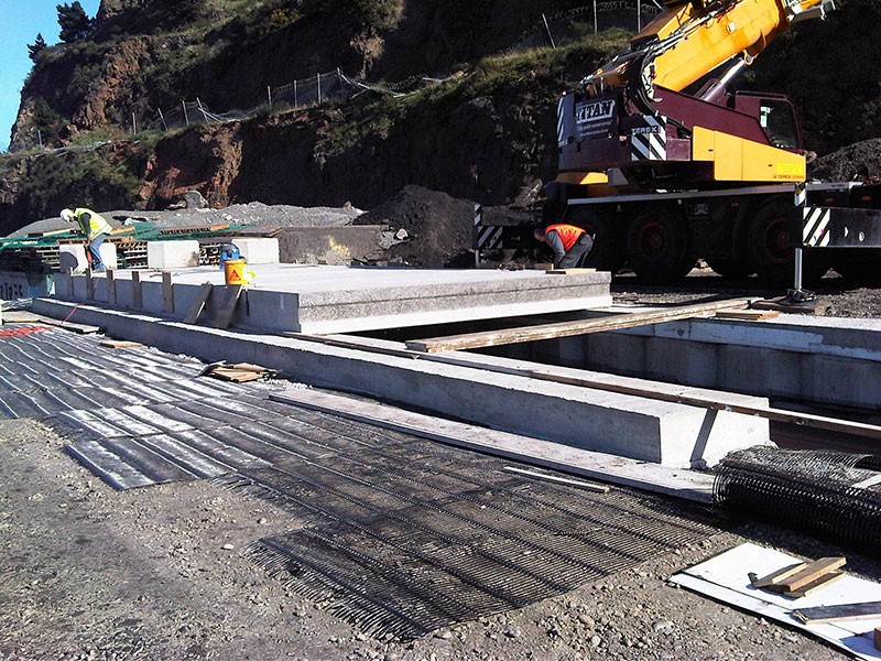 Formfour temporary bridge for LPC Coal Yard, Christchurch