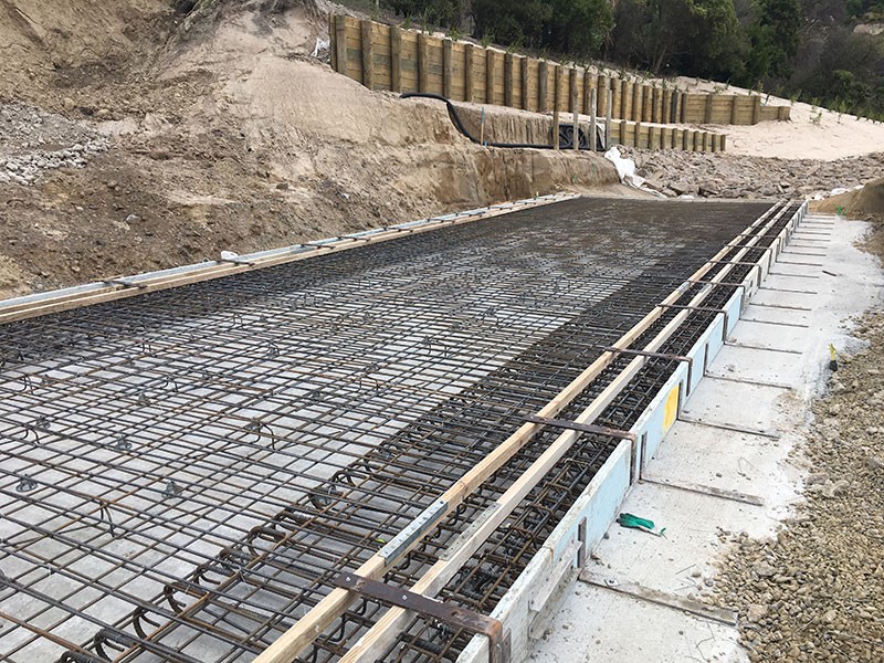 Formfour Maltworks Concrete Slab Steel Pre pour